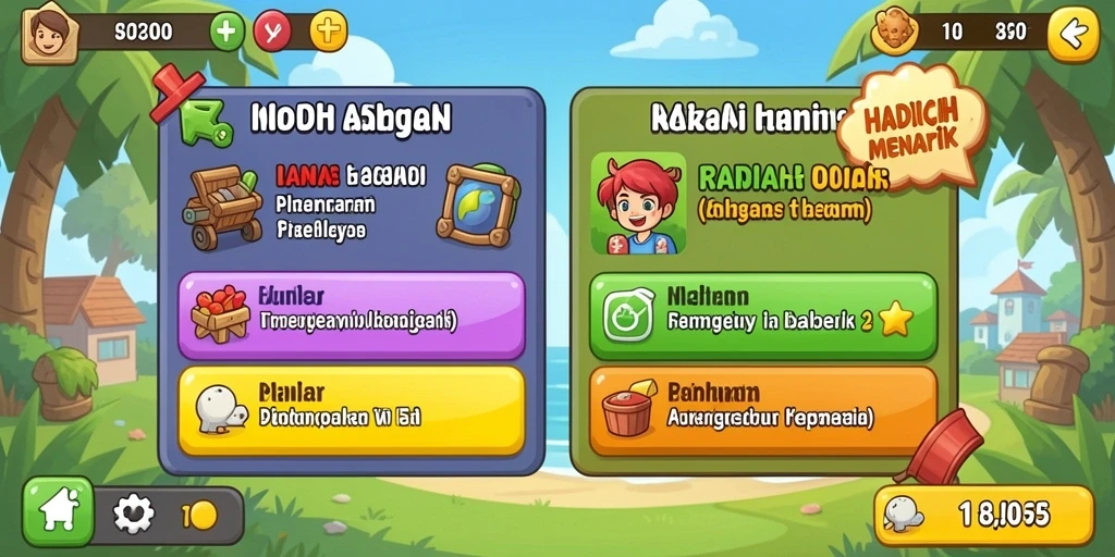 Screenshot memperlihatkan interaksi antara pemain di komunitas.
