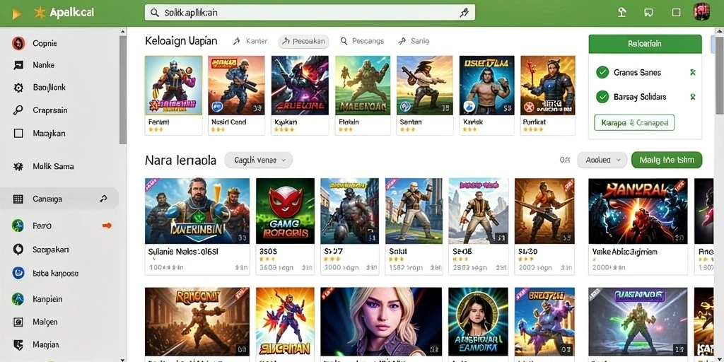 Screenshot menampilkan tantangan baru yang menantang.
