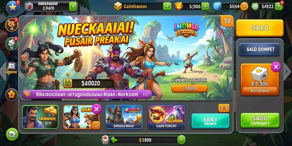 Tampilan antarmuka yang mudah digunakan dan navigasi yang lancar.