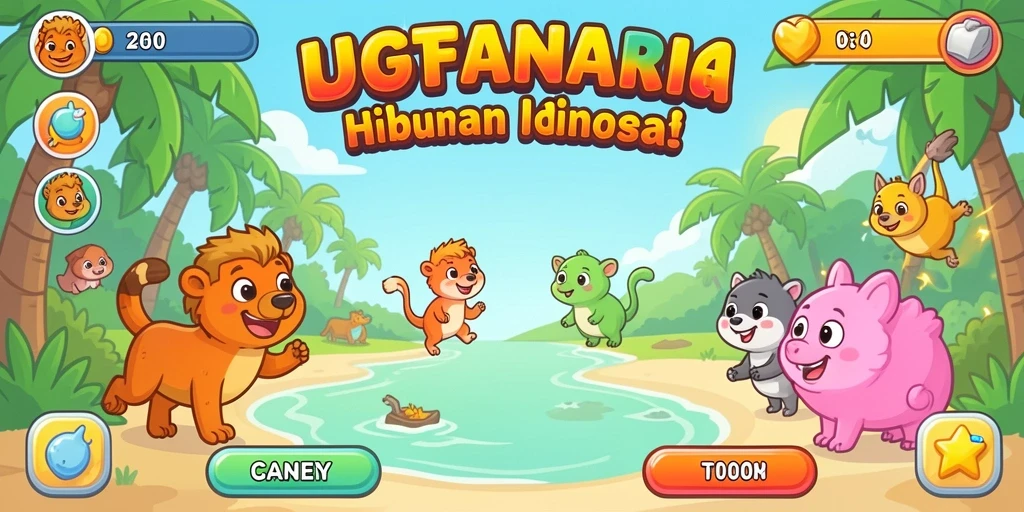 Gameplay yang adiktif dan penuh tantangan.