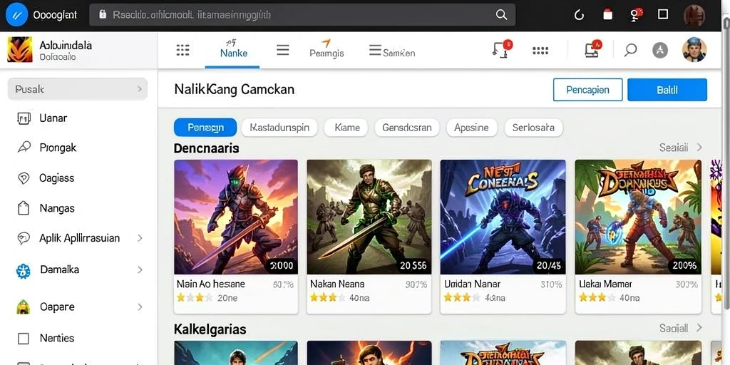 Event dalam game yang menarik dan menantang.