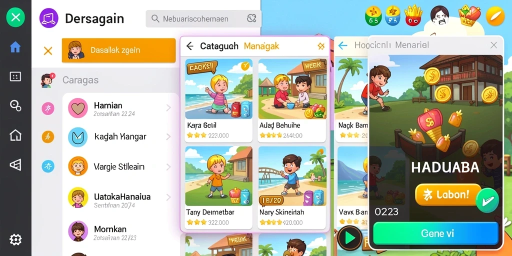 Level baru yang menantang dan penuh kejutan.
