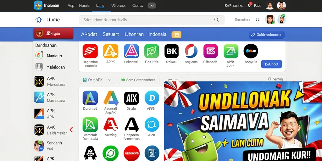 Interface yang mudah digunakan dengan navigasi yang jelas.