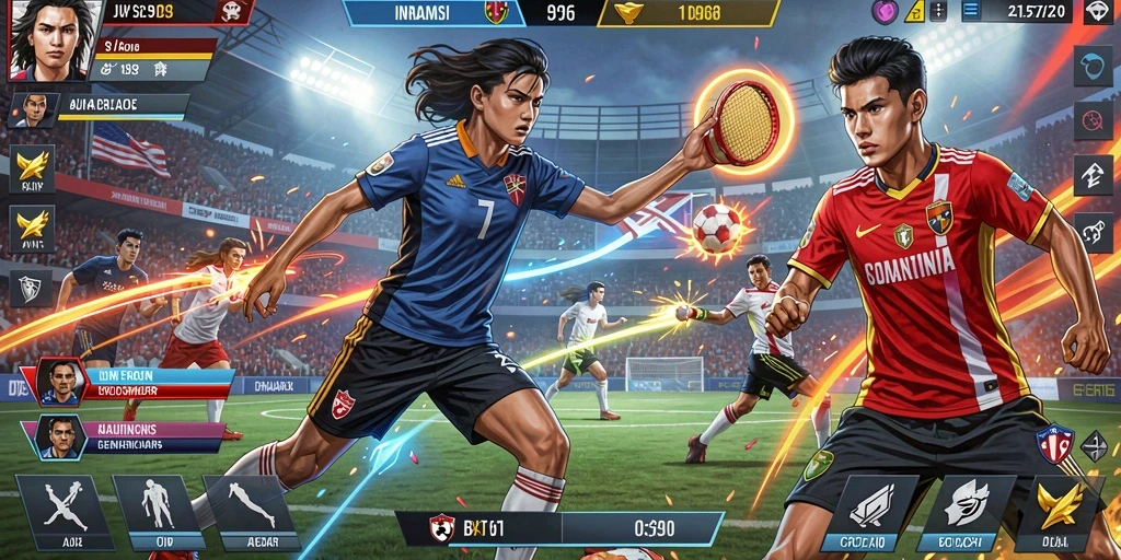 Screenshot menunjukkan leaderboard dengan skor tertinggi pemain.