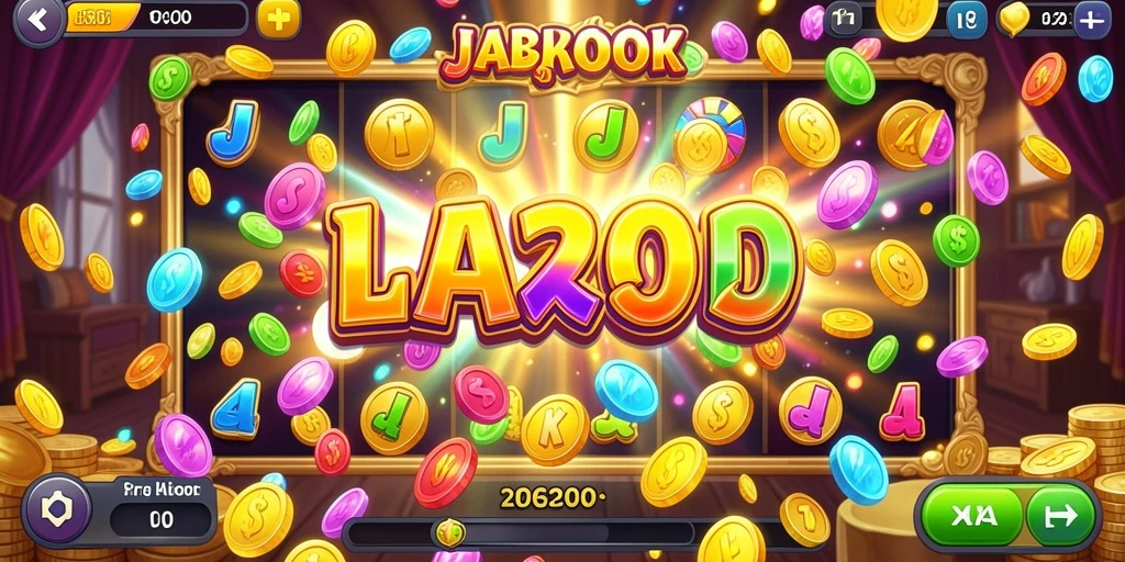 Tangkapan layar permainan slot yang seru.
