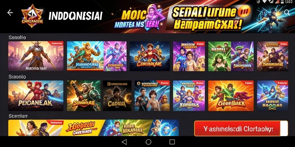Skrinsut dari mode multiplayer yang menghibur.