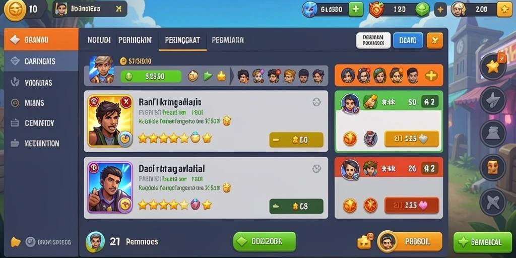 Event bulanan dengan hadiah seru.