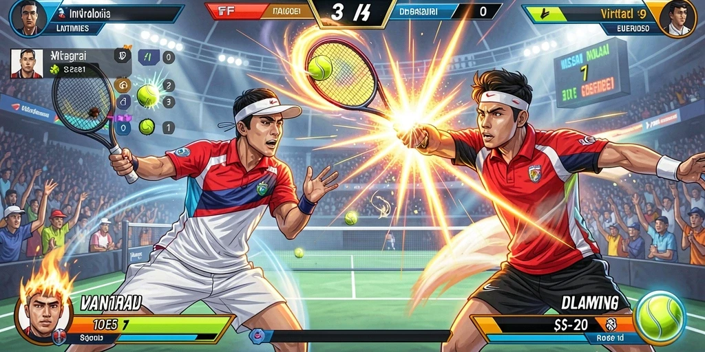 Mode kompetitif yang seru dan mengasyikkan.