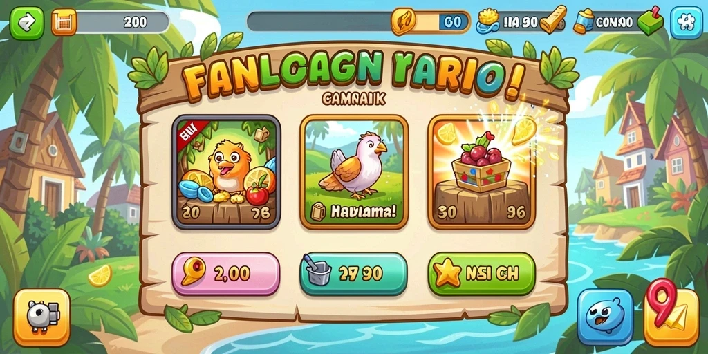 Gameplay yang penuh tantangan dan strategi.