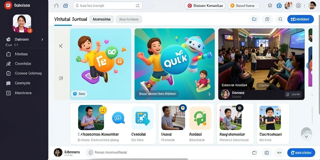 Fitur multiplayer yang memungkinkan interaksi teman.